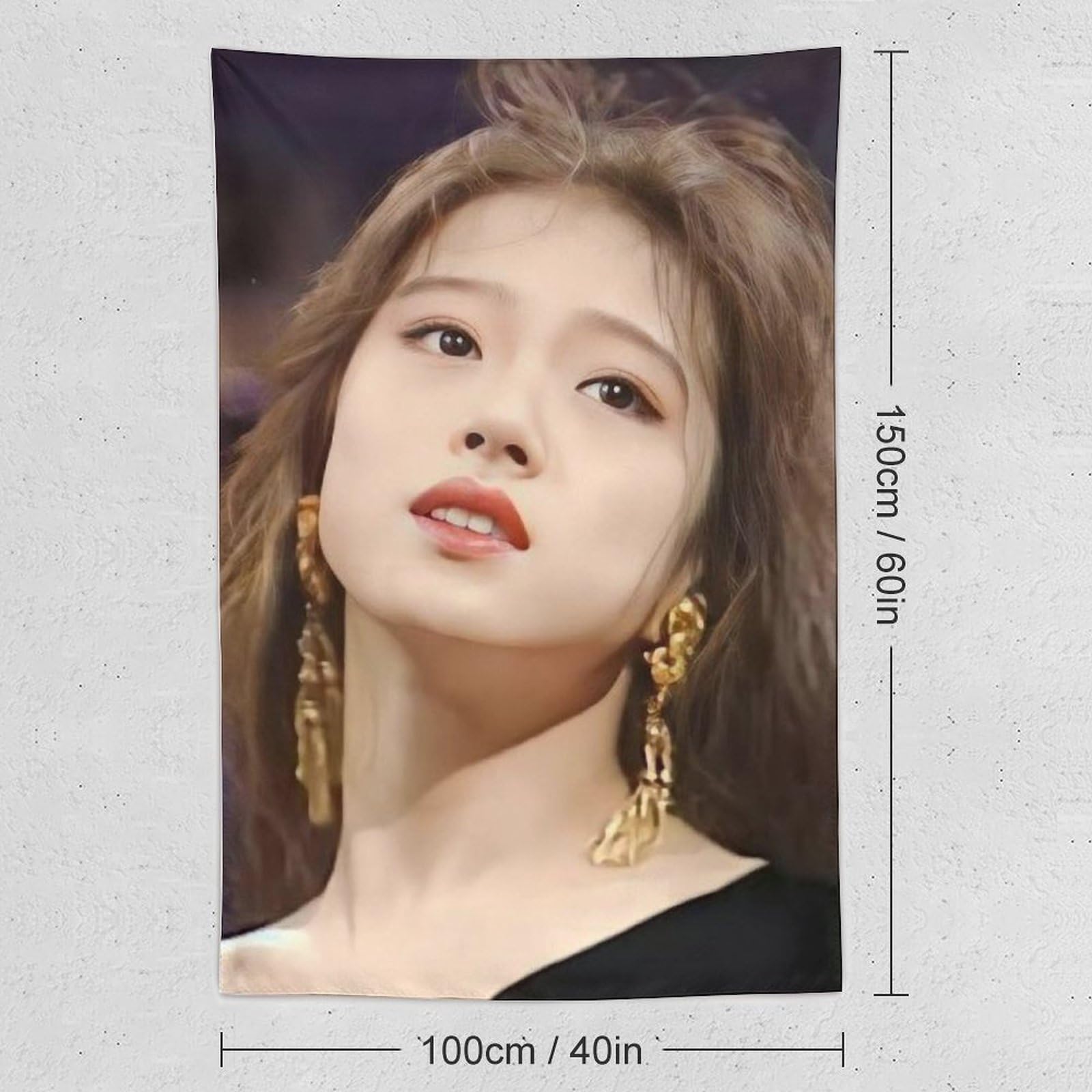 Amazon.co.jp: [Lisianthus] 中森明菜 タペストリー ポスター 壁飾り